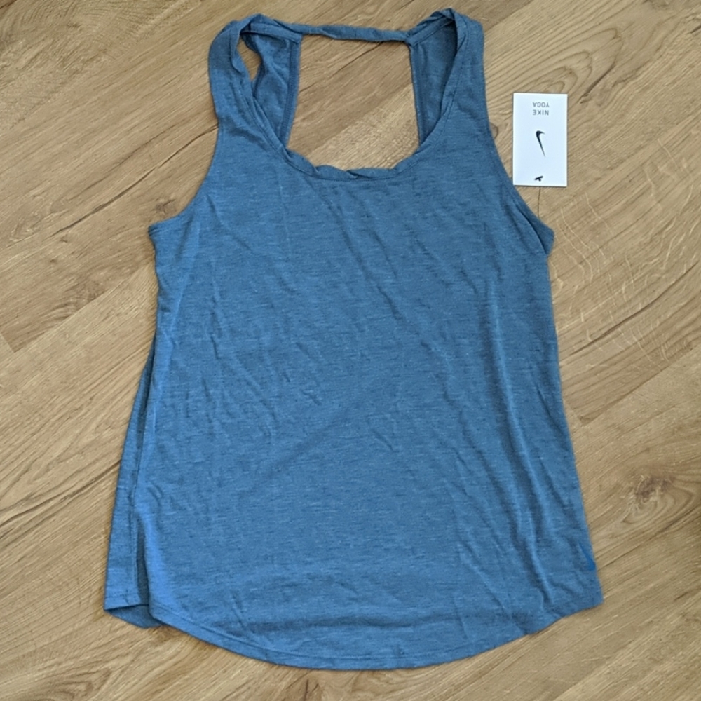 Nike Yoga Tank Top NWT Blue